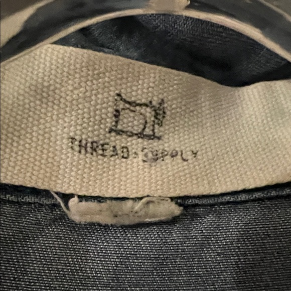 🎉 2/$20🎉 Thread & Supply Dark Gray Denim Top - Picture 2 of 3